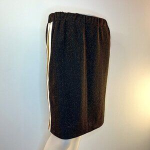 CREAM Women's Brown Sparkle Over Knee Holly Skirt - NWT